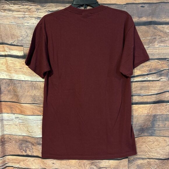 West Texas A&M T-shirt M Maroon Lady Buffs Basketball SS  Never Stop Fighting - Picture 4 of 6